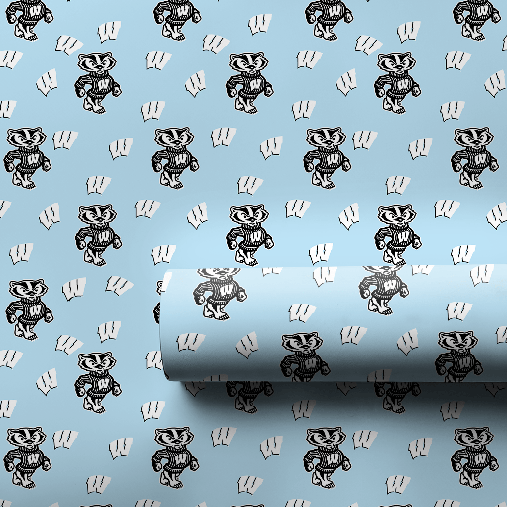 Born a Badger - Wrapping Paper - Aspen & Arlo