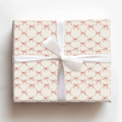 Sweet Bows and Nursery Dreams - Wrapping Paper - Aspen & Arlo