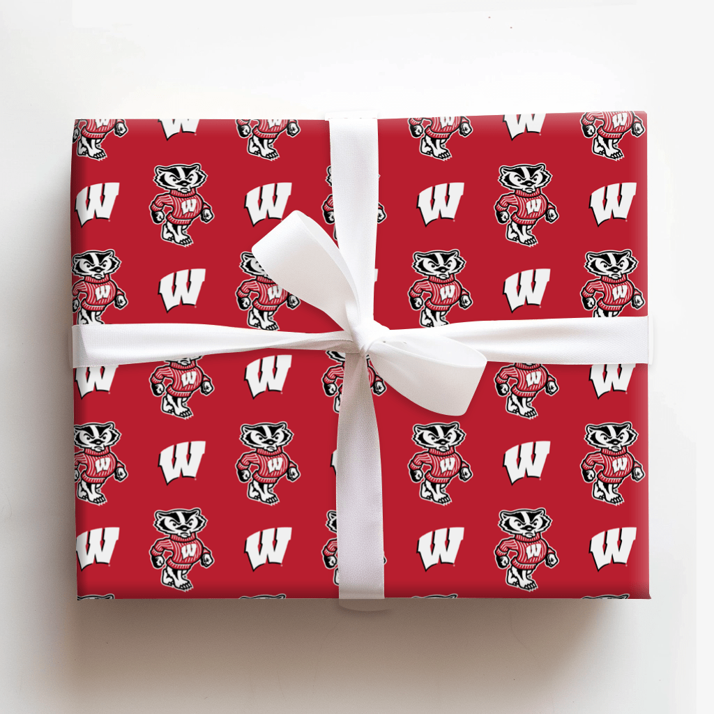 Tough as a Badger - Wrapping Paper - Aspen & Arlo