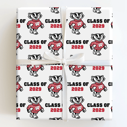 Class of 2029 Wisconsin - Wrapping Paper - Aspen & Arlo