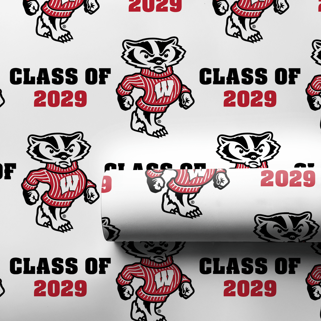 Class of 2029 Wisconsin - Wrapping Paper - Aspen & Arlo