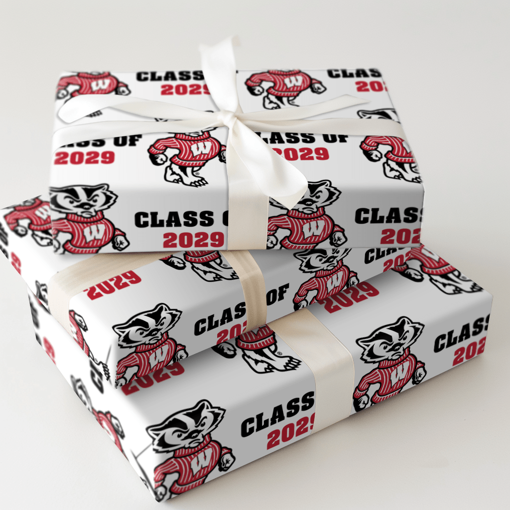 Class of 2029 Wisconsin - Wrapping Paper - Aspen & Arlo