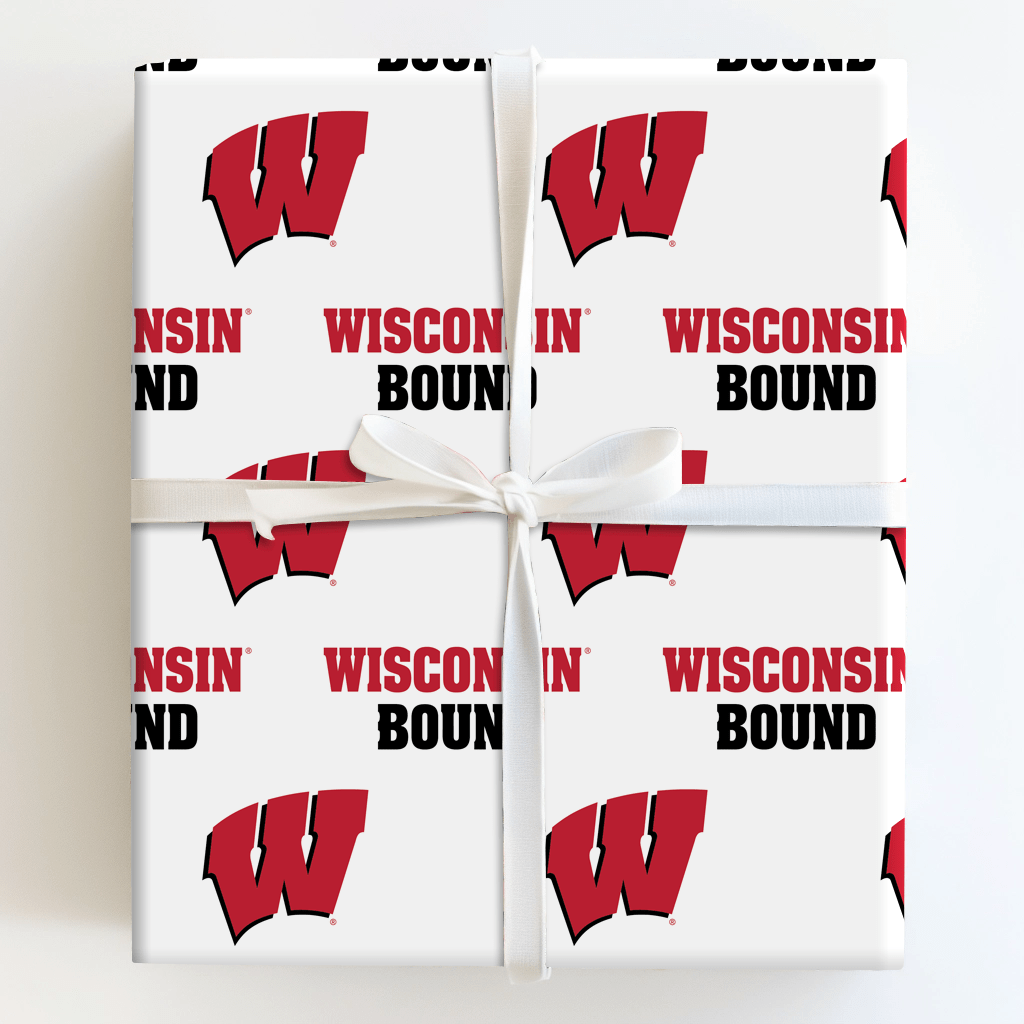 Wisconsin Bound - Wrapping Paper - Aspen & Arlo