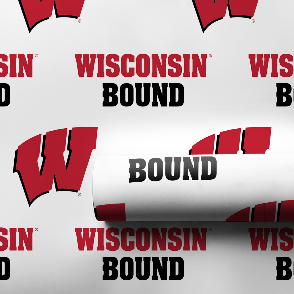 Wisconsin Bound - Wrapping Paper - Aspen & Arlo