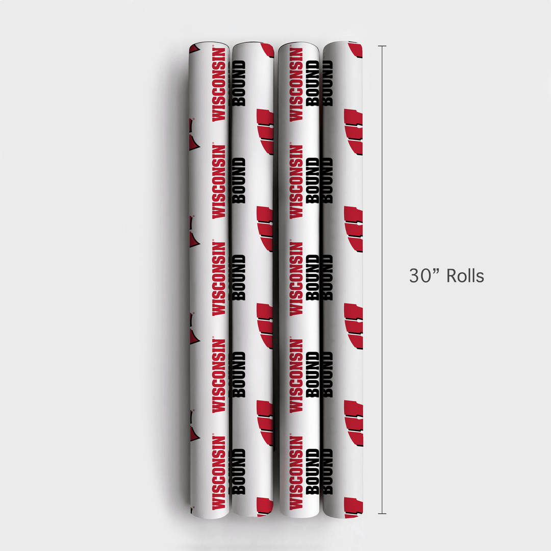 Wisconsin Bound - Wrapping Paper - Aspen & Arlo