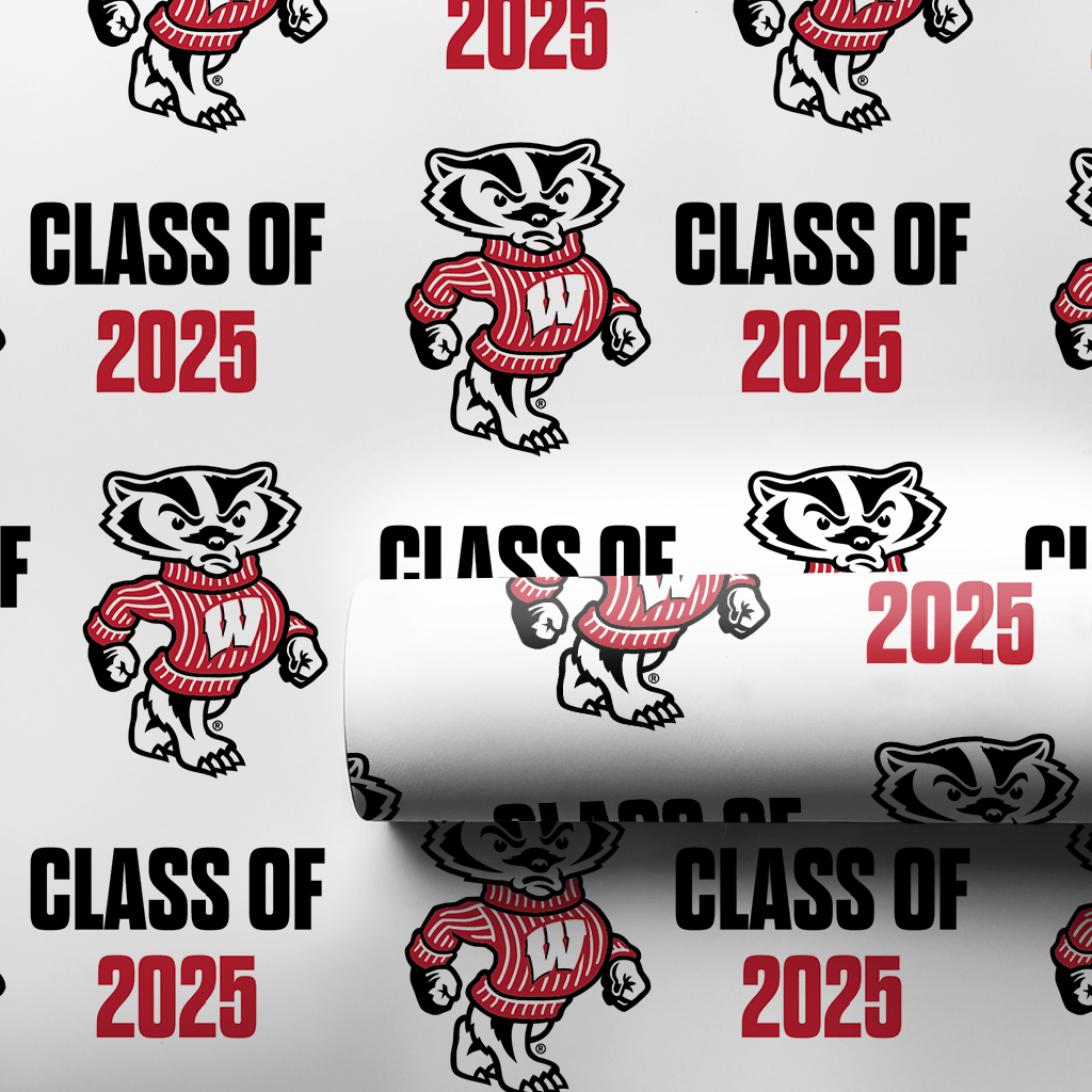 Bucky Class of 2025 - Wrapping Paper - Aspen & Arlo