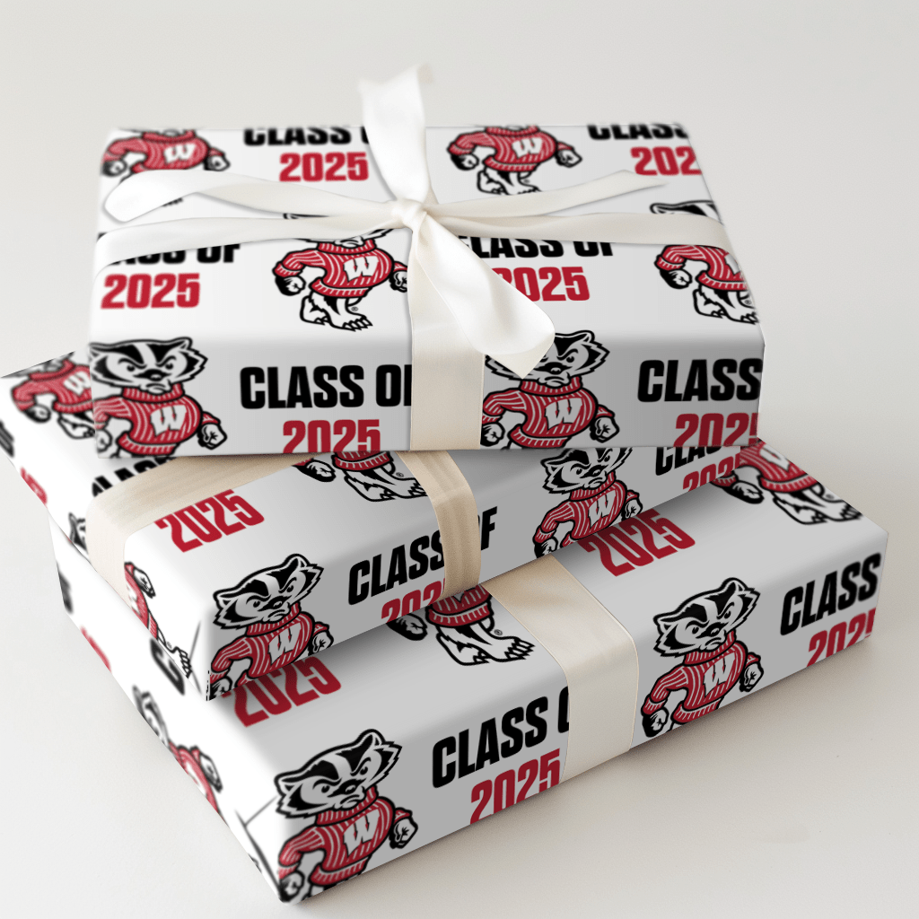 Bucky Class of 2025 - Wrapping Paper - Aspen & Arlo