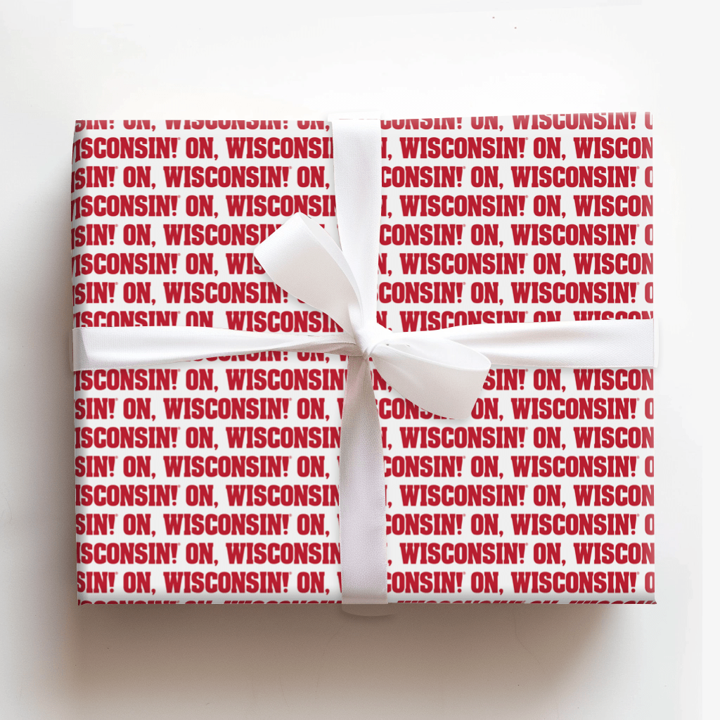 On Wisconsin - Wrapping Paper - Aspen & Arlo
