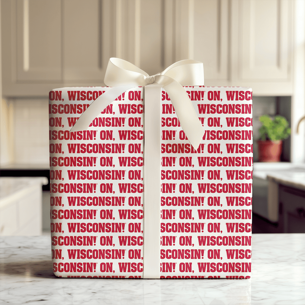 On Wisconsin - Wrapping Paper - Aspen & Arlo