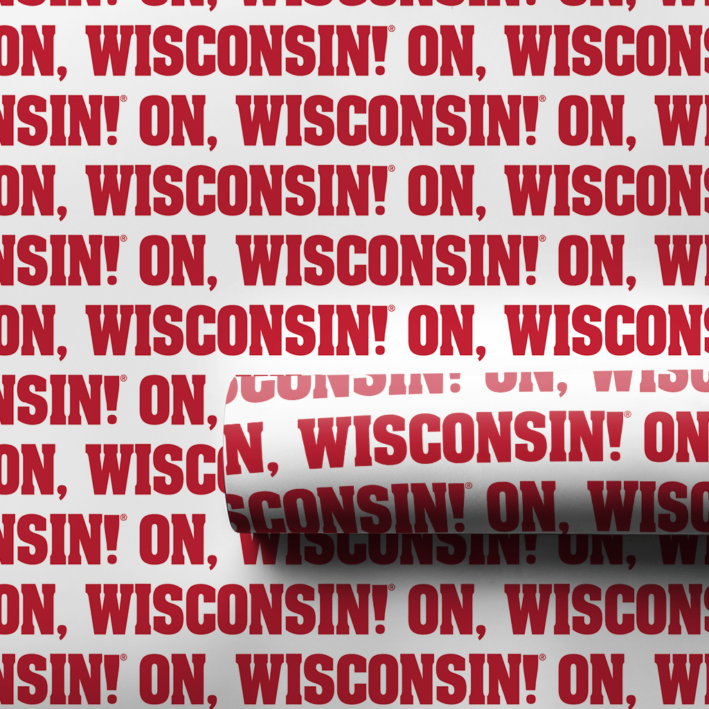On Wisconsin - Wrapping Paper - Aspen & Arlo