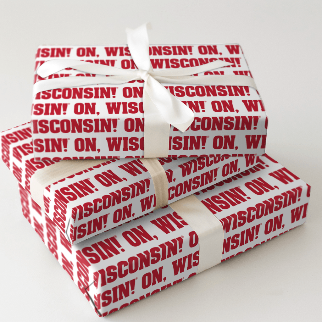 On Wisconsin - Wrapping Paper - Aspen & Arlo