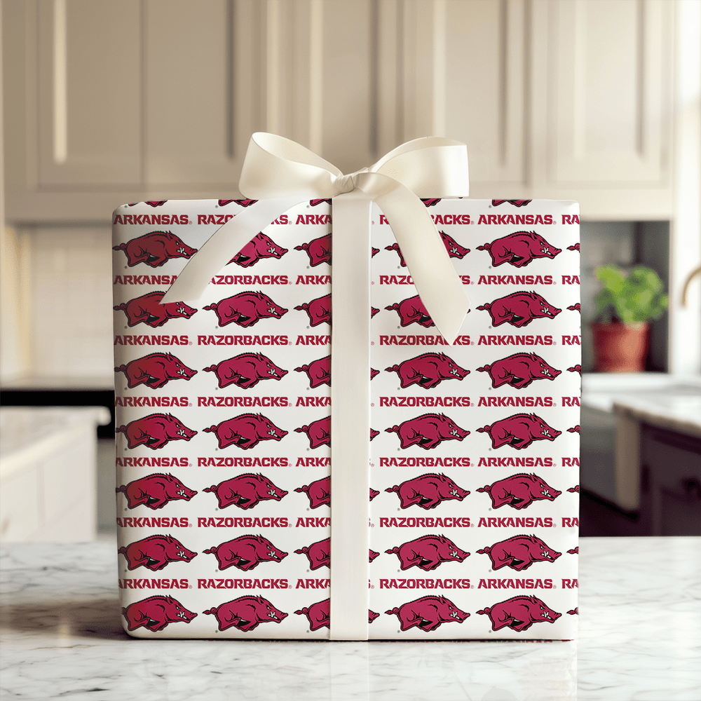 Arkansas Running Red - Wrapping Paper - Aspen & Arlo