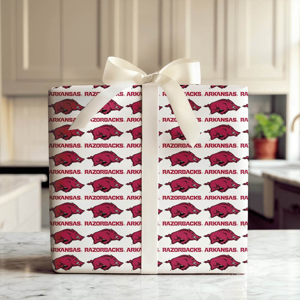 Arkansas Running Red - Wrapping Paper - Aspen & Arlo