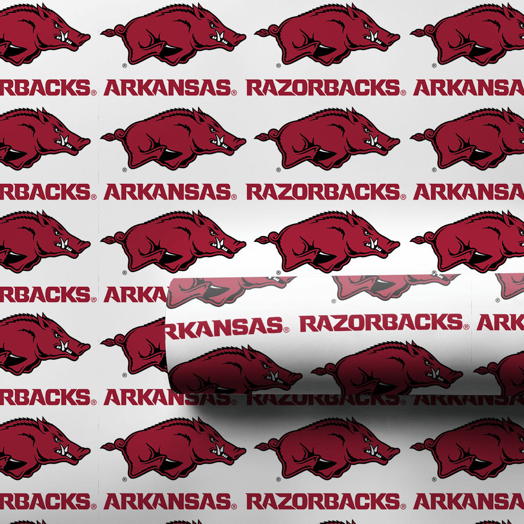 Arkansas Running Red - Wrapping Paper - Aspen & Arlo