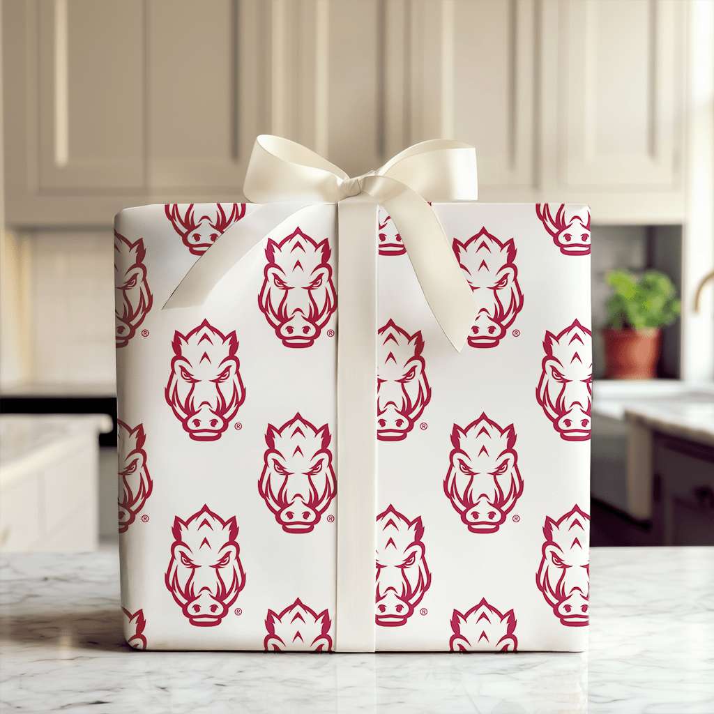 Shadow Forward Facing Hog - Wrapping Paper - Aspen & Arlo