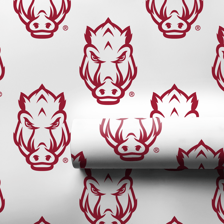 Shadow Forward Facing Hog - Wrapping Paper - Aspen & Arlo