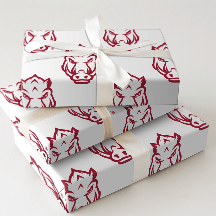 Shadow Forward Facing Hog - Wrapping Paper - Aspen & Arlo