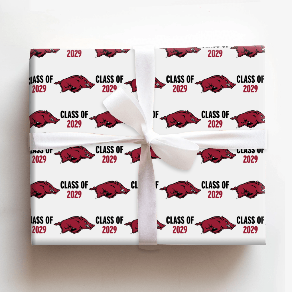 Class of 2029 Arkansas - Wrapping Paper - Aspen & Arlo