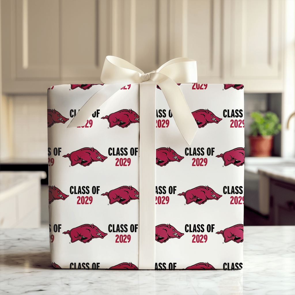 Class of 2029 Arkansas - Wrapping Paper - Aspen & Arlo