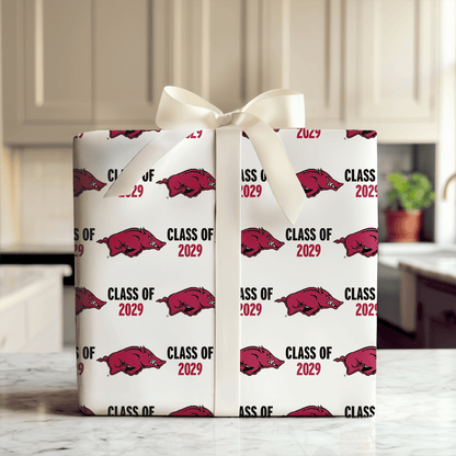 Class of 2029 Arkansas - Wrapping Paper - Aspen & Arlo