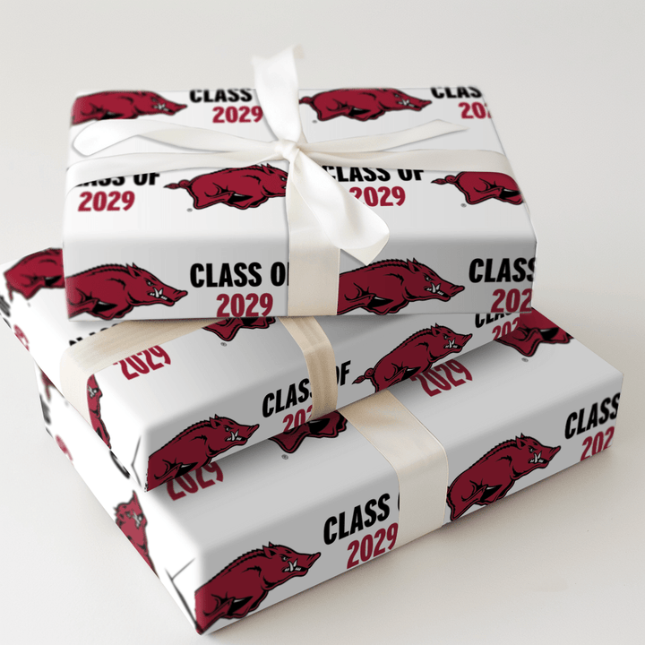 Class of 2029 Arkansas - Wrapping Paper - Aspen & Arlo