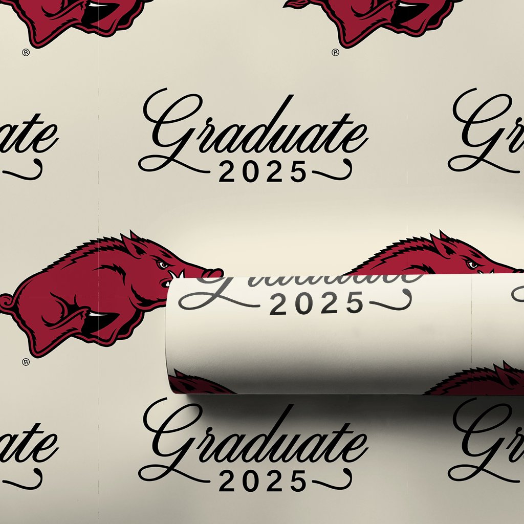 Graduate Arkansas - Wrapping Paper - Aspen & Arlo