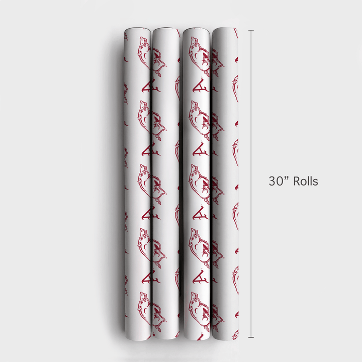 Running Baseball - Wrapping Paper - Aspen & Arlo
