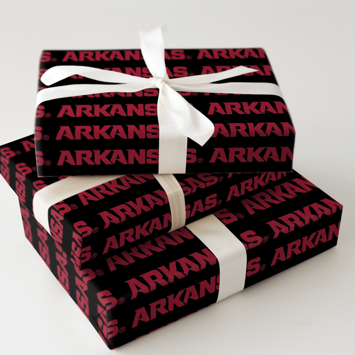 Red Letter Arkansas - Wrapping Paper - Aspen & Arlo