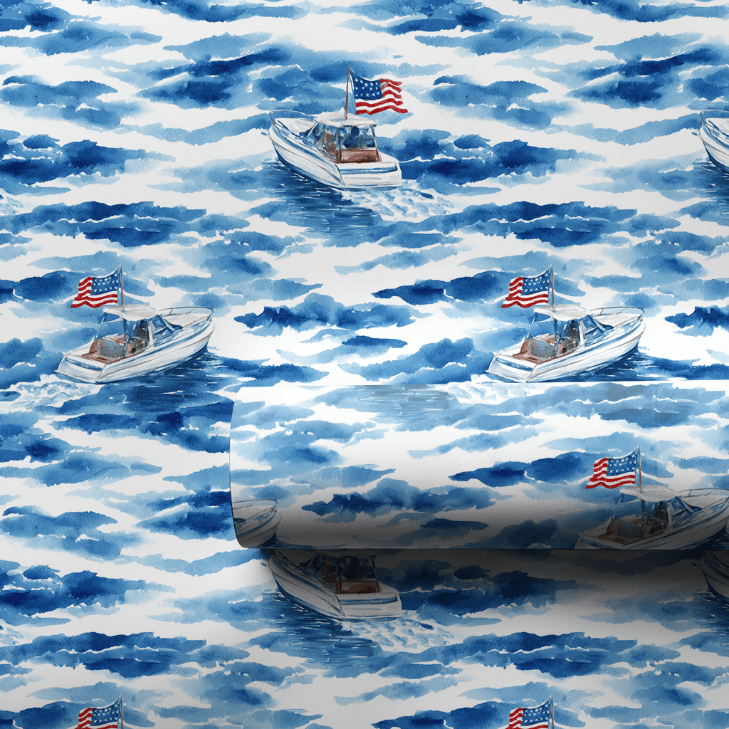 No Wake - Wrapping Paper - Aspen & Arlo