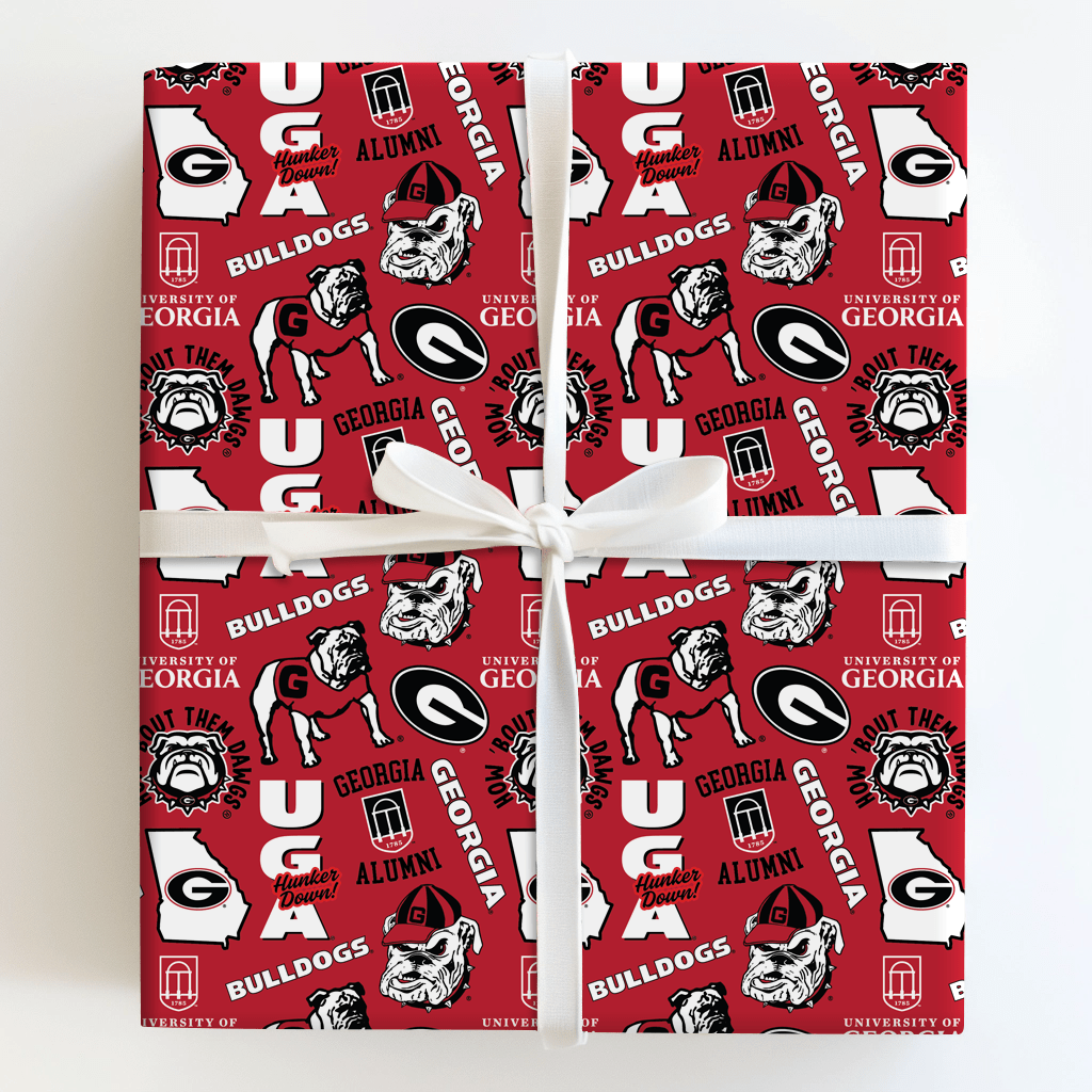 Georgia Alumni Collage - Wrapping Paper - Aspen & Arlo