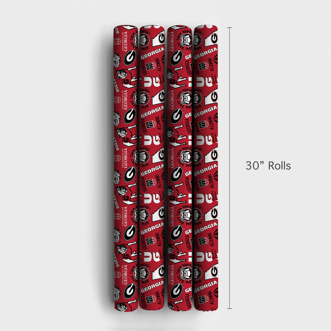 Georgia Alumni Collage - Wrapping Paper - Aspen & Arlo