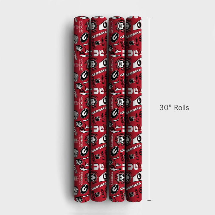 Georgia Alumni Collage - Wrapping Paper - Aspen & Arlo