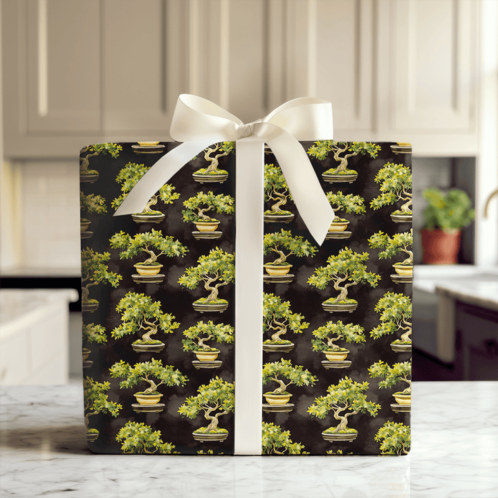 Bonsai On Time - Wrapping Paper - Aspen & Arlo