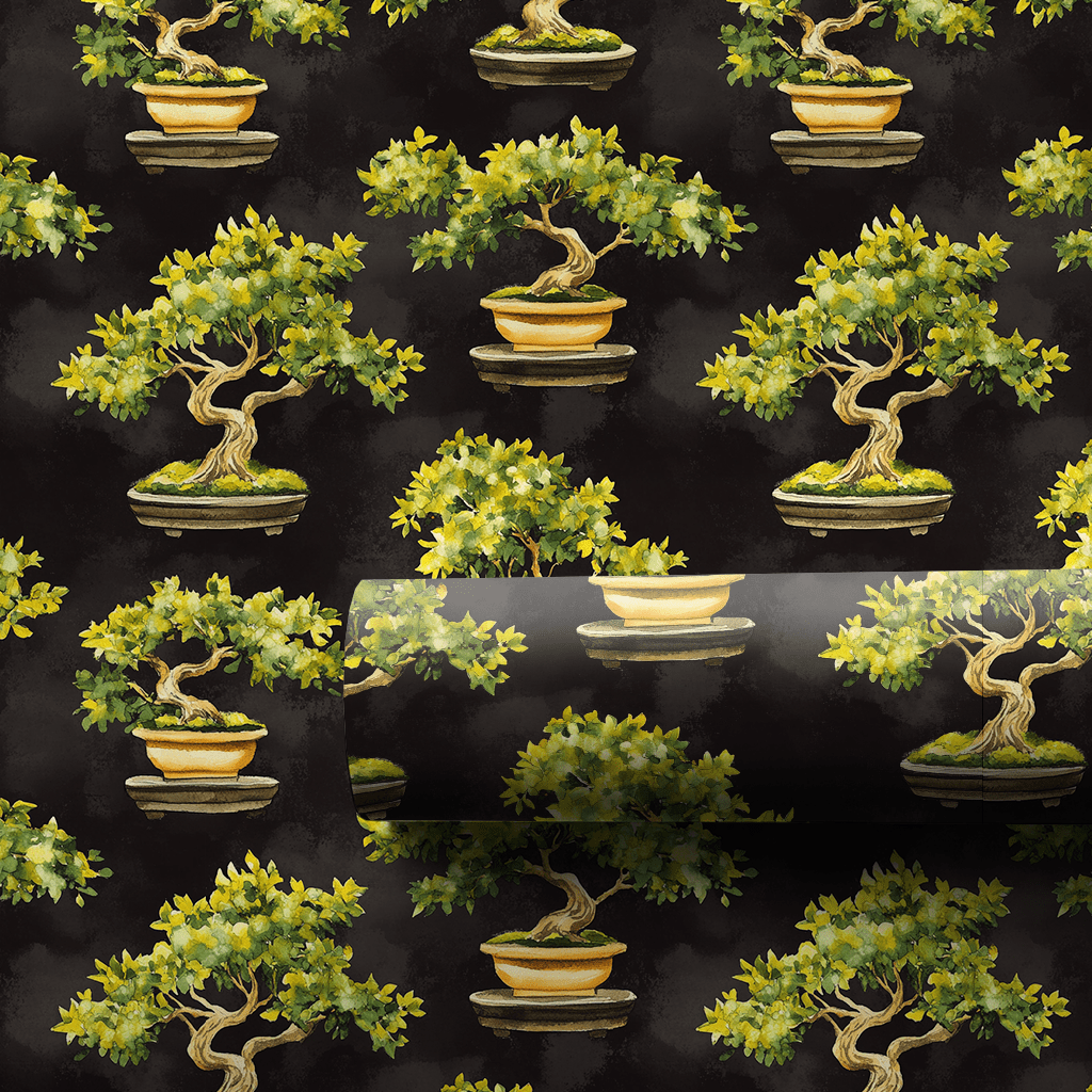 Bonsai On Time - Wrapping Paper - Aspen & Arlo