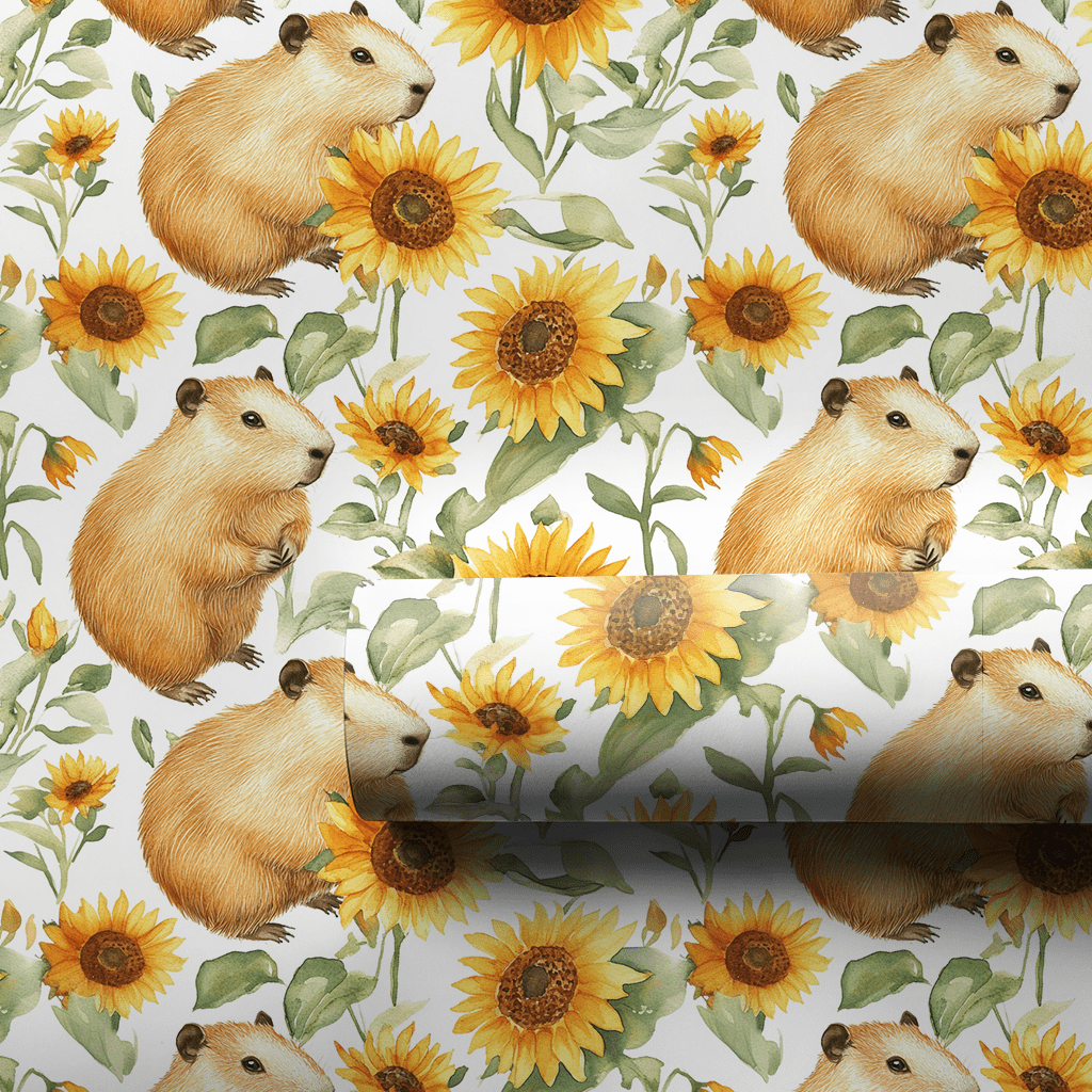 Sunflower America - Wrapping Paper - Aspen & Arlo