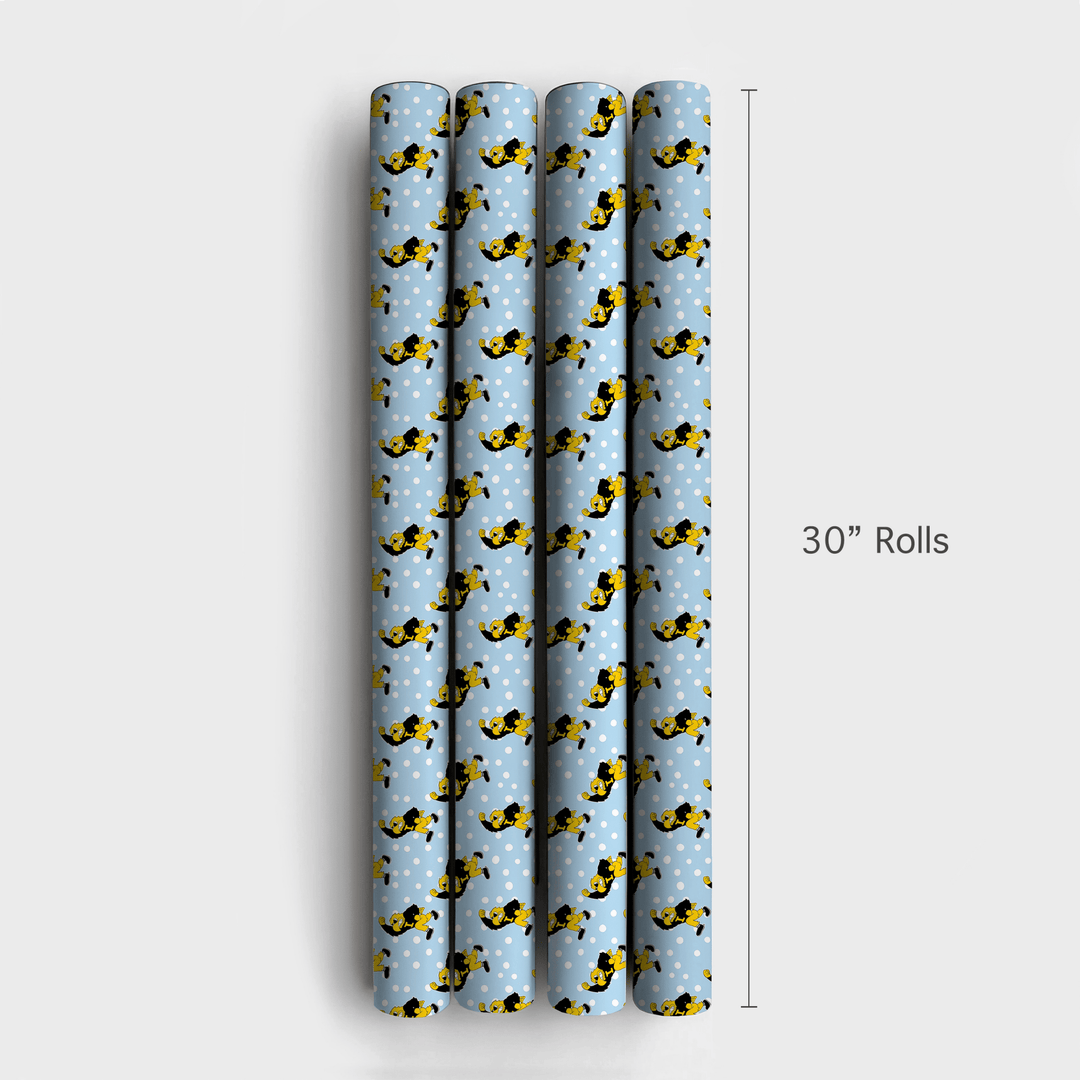 Hawkeye Dotties - Wrapping Paper - Aspen & Arlo