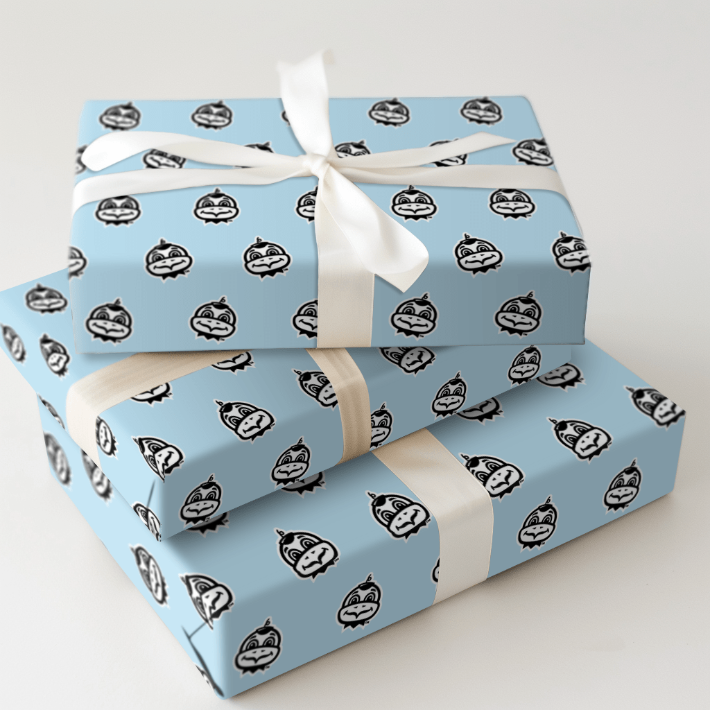 Mini Hawk Talk - Wrapping Paper - Aspen & Arlo