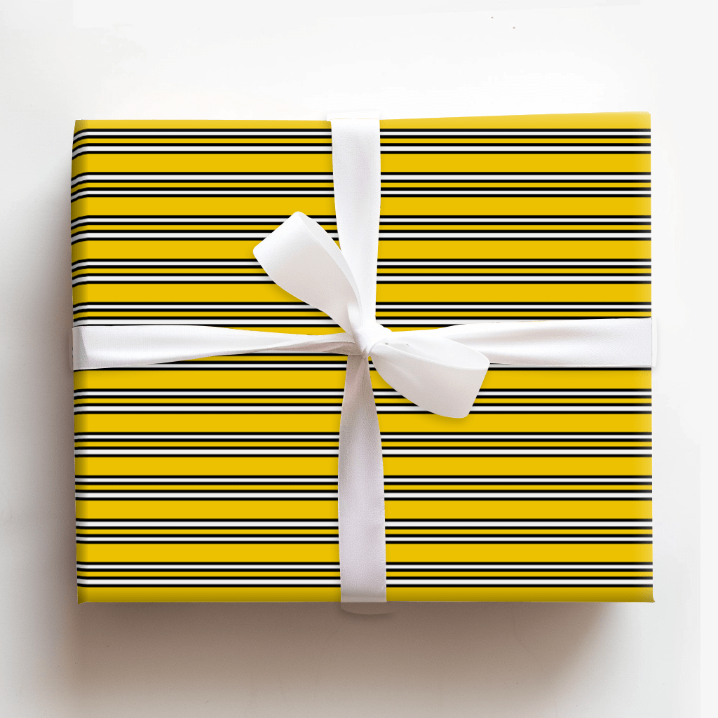 Black and Gold Wrap - Wrapping Paper - Aspen & Arlo