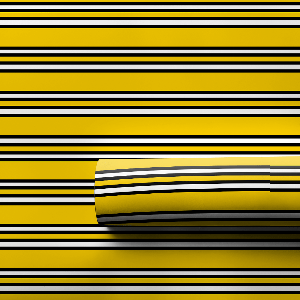 Black and Gold Wrap - Wrapping Paper - Aspen & Arlo