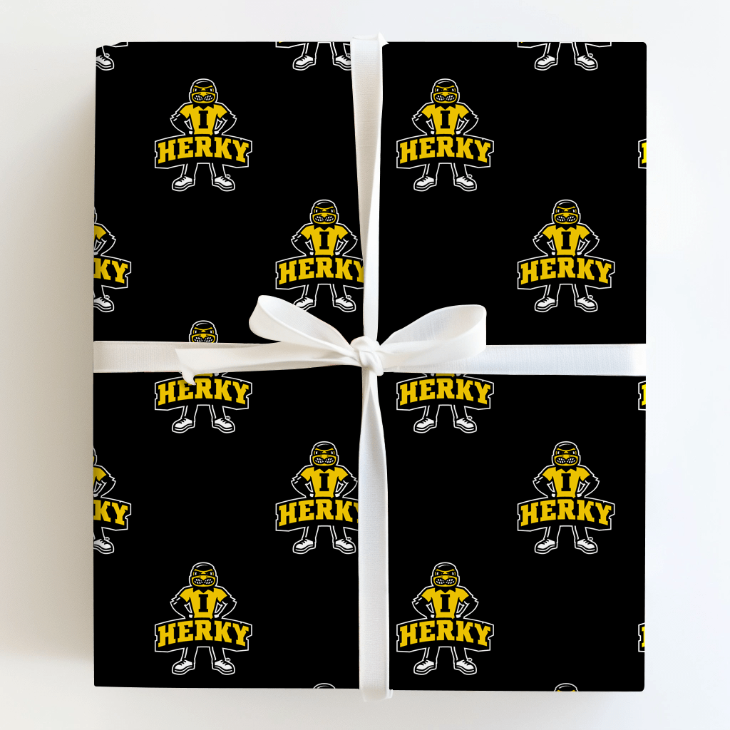 Lets go Herky - Wrapping Paper - Aspen & Arlo