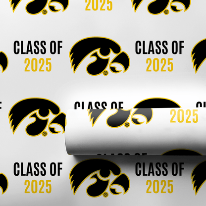 Iowa Class of 2025 - Wrapping Paper - Aspen & Arlo