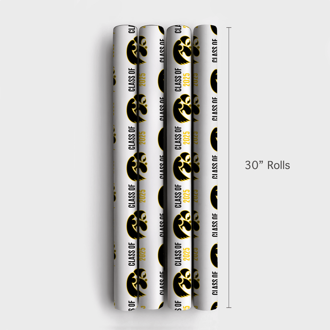 Iowa Class of 2025 - Wrapping Paper - Aspen & Arlo