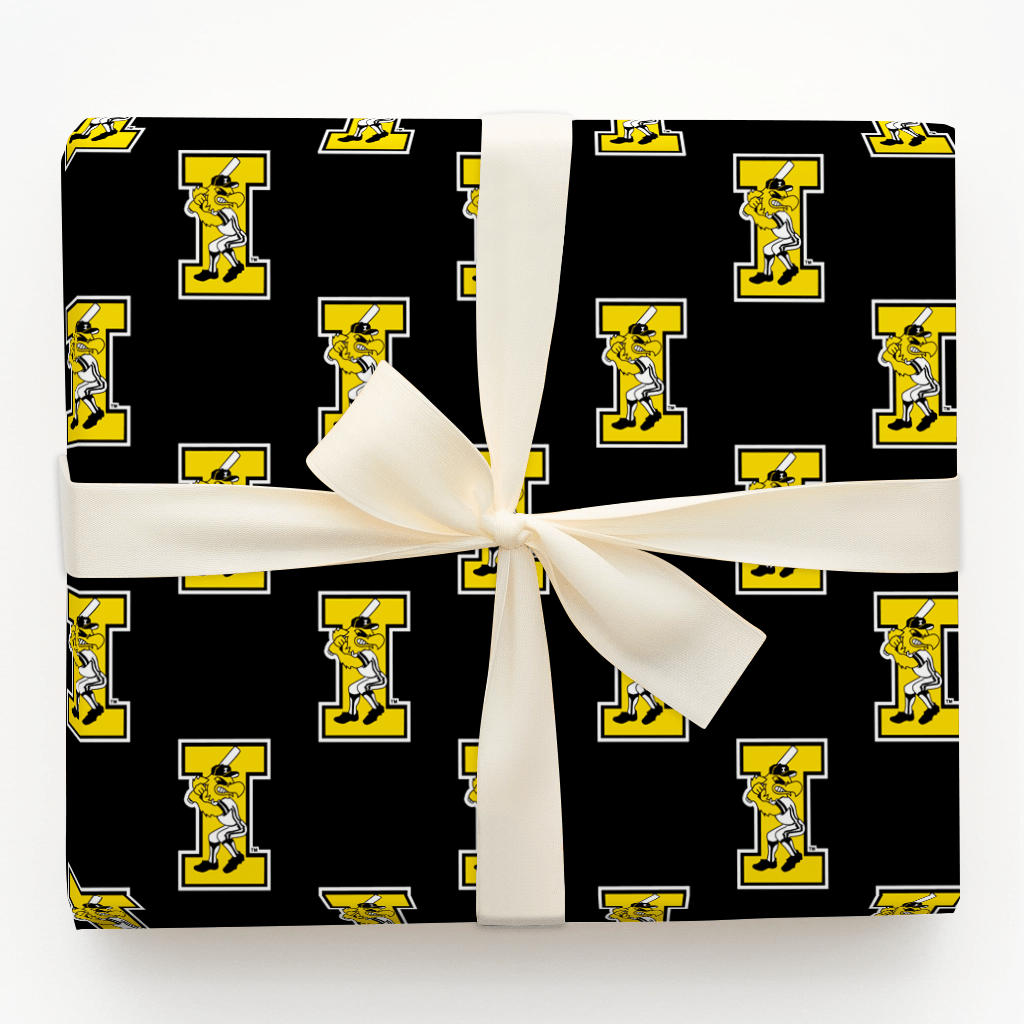 Herky at Bat - Wrapping Paper - Aspen & Arlo