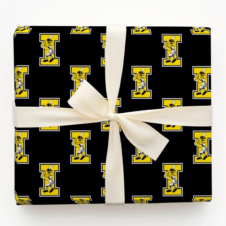 Herky at Bat - Wrapping Paper - Aspen & Arlo