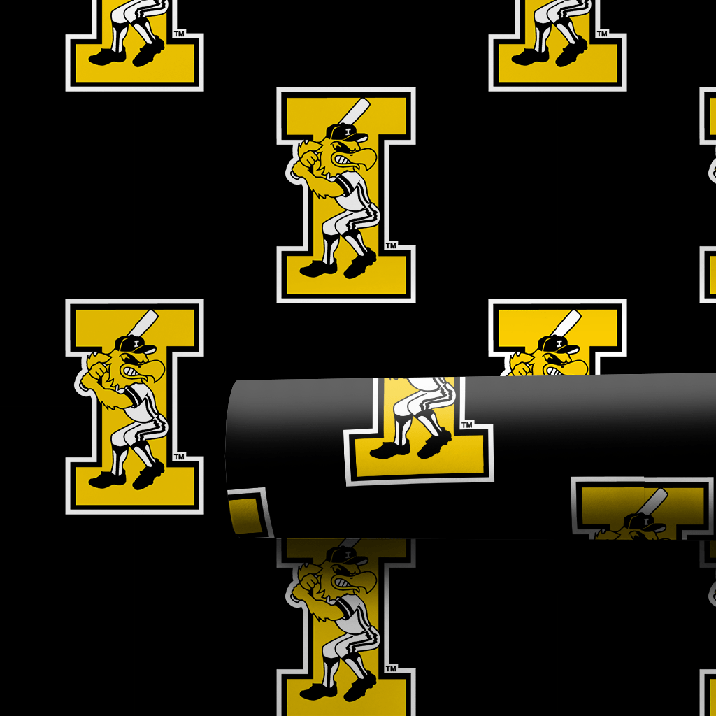 Herky at Bat - Wrapping Paper - Aspen & Arlo