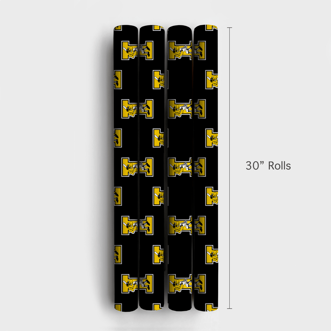 Herky at Bat - Wrapping Paper - Aspen & Arlo