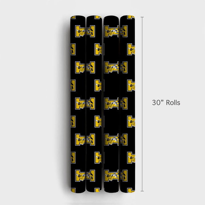 Herky at Bat - Wrapping Paper - Aspen & Arlo