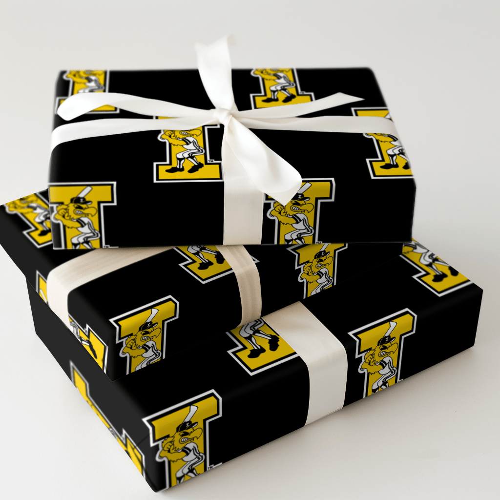 Herky at Bat - Wrapping Paper - Aspen & Arlo
