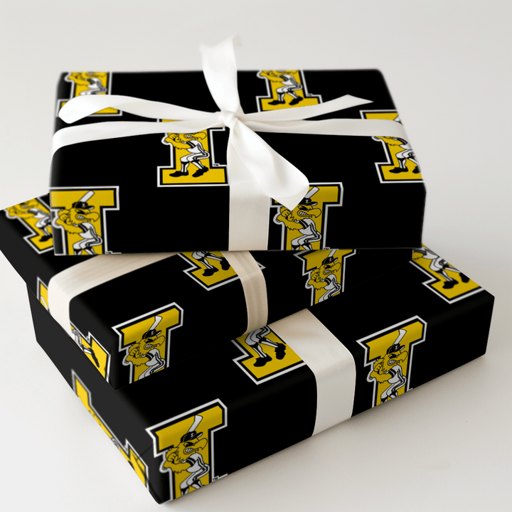 Herky at Bat - Wrapping Paper - Aspen & Arlo