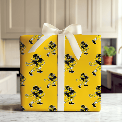 Iowa Rushing Eagle - Wrapping Paper - Aspen & Arlo